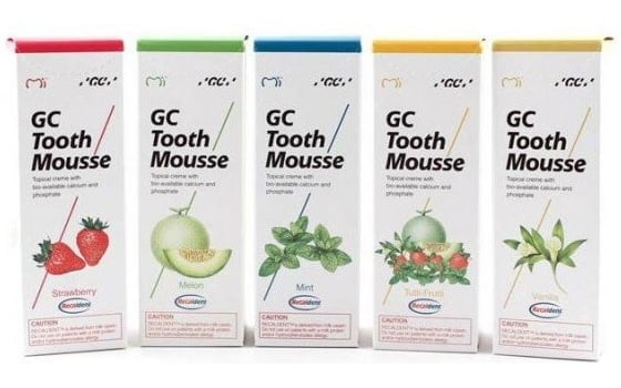 TOOTH MOUSSE תות מוס בלי פלואור GC