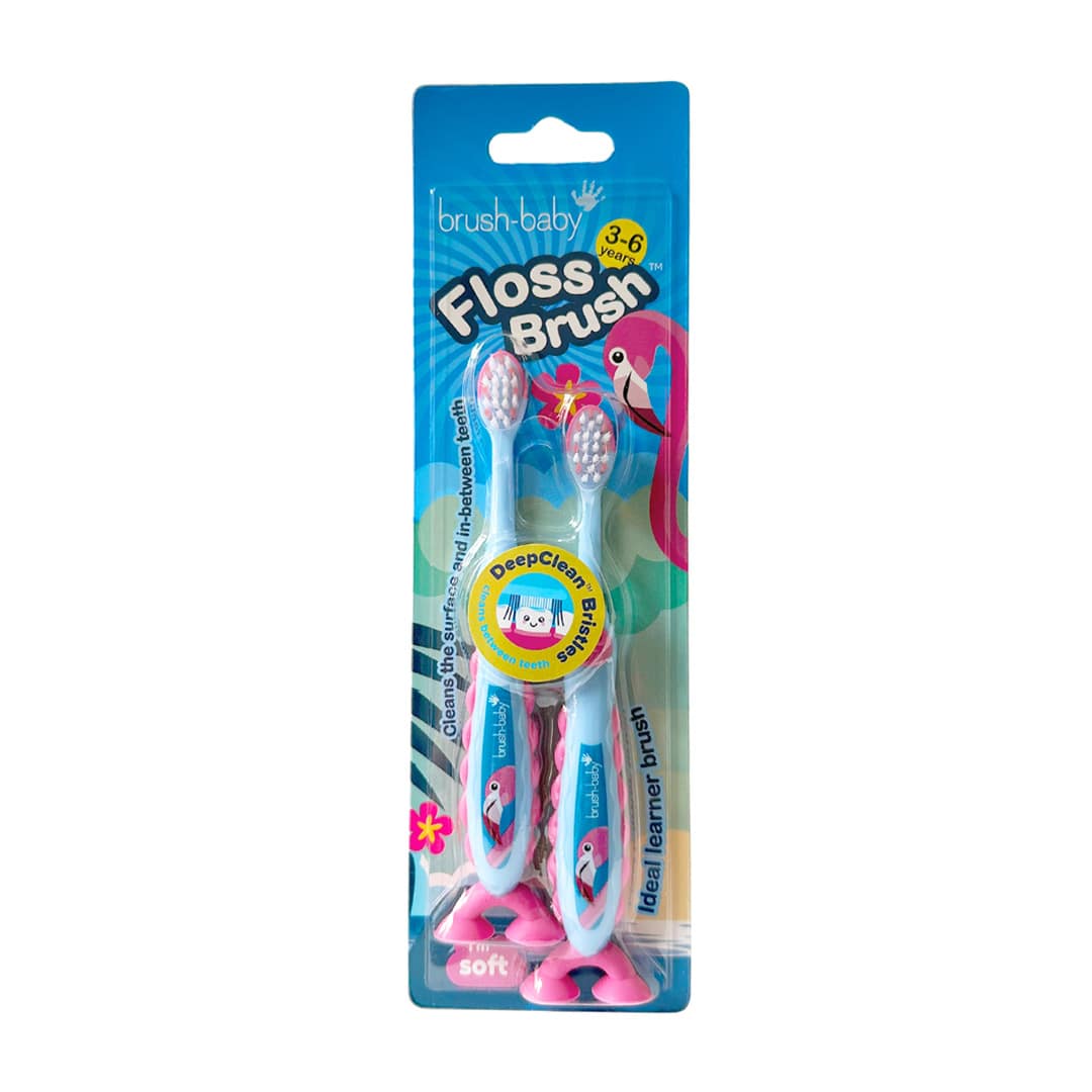 מברשות שיניים לגילאי 3-6 שנים BRUSH-BABY