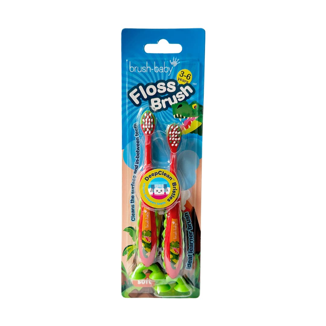 מברשות שיניים לגילאי 3-6 שנים BRUSH-BABY
