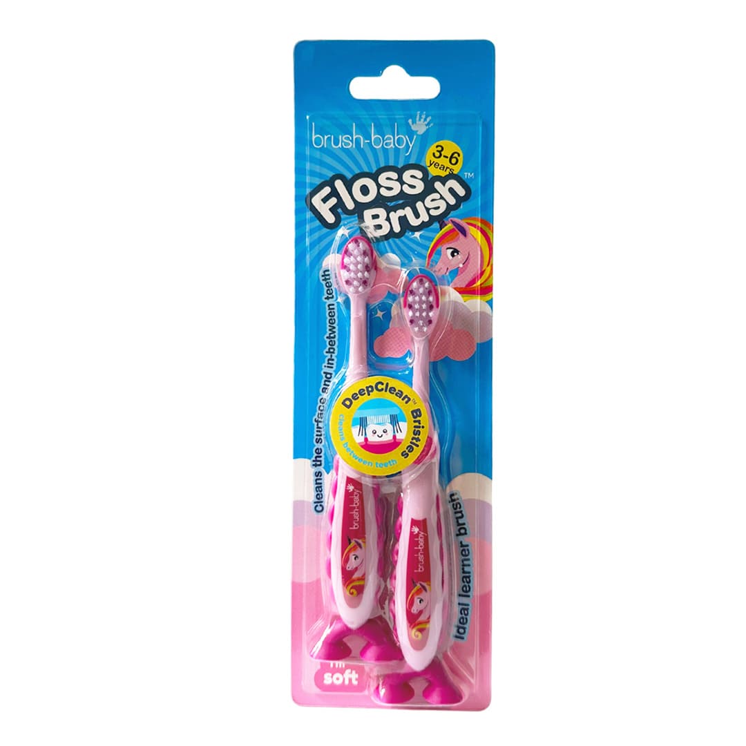 מברשות שיניים לגילאי 3-6 שנים BRUSH-BABY