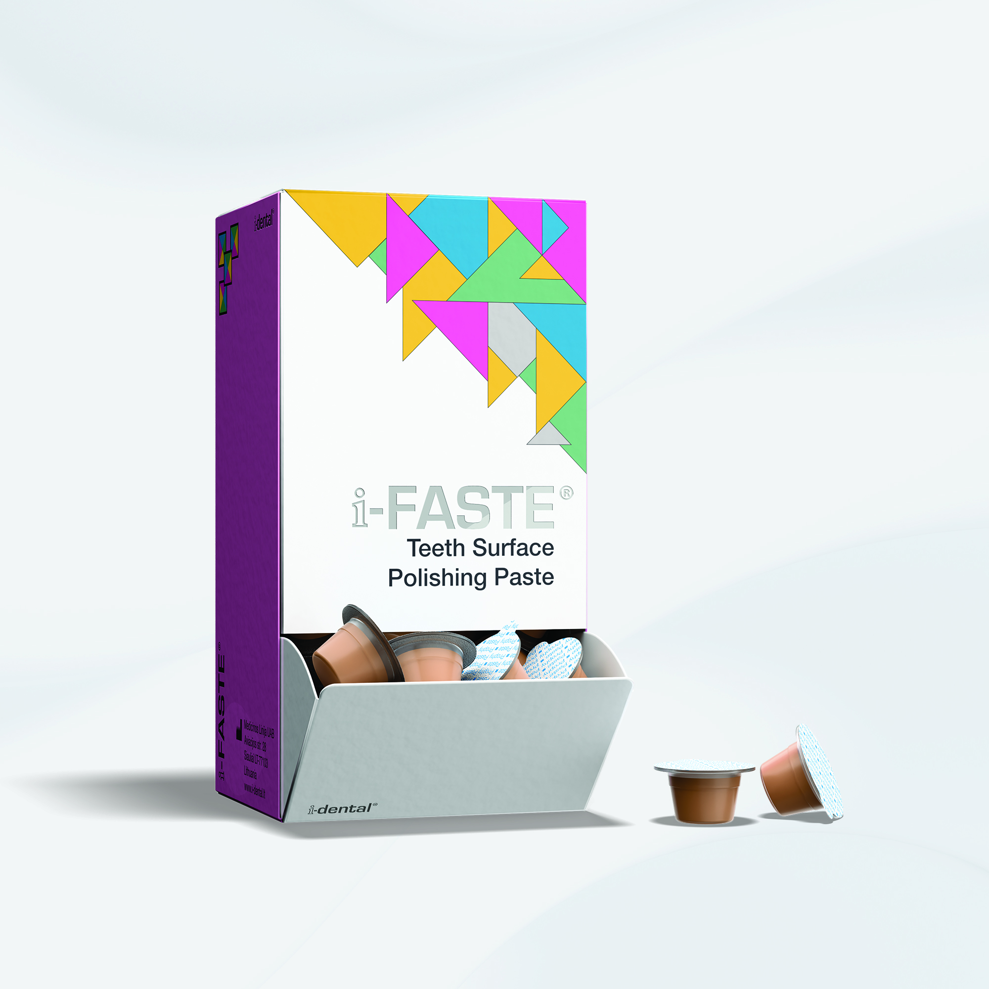 משחה לפרופי במנות אישיות מנטה I-FASTE CORSE 100