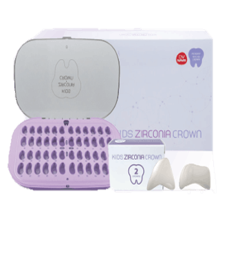 סט כתרי זירקוניה סופי KIDS CROWN CUSPID