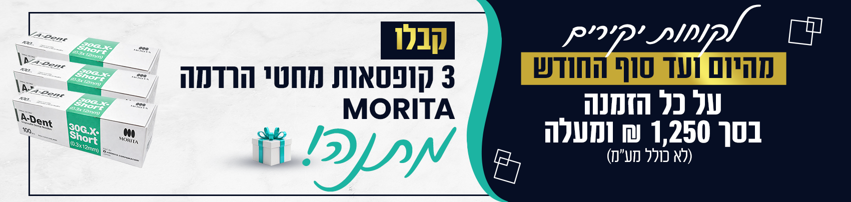 באמנר מבצע המשך מרץ דסקטופ